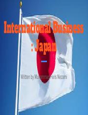 International Business : Japan.pdf