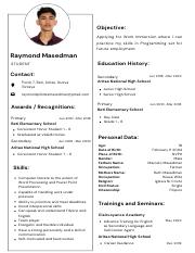 Resume Work Immersion .pdf