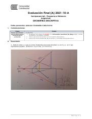 GeometriaDescriptiva_ExamenFinal.docx - Evaluación Final (A) 2021 
