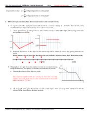 CP1 Recitation tutorial - Week 02 - 1D motion - homework.docx