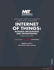 MIT Sloan IoT M5 U2 Geoff Parker video transcript.pdf