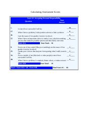 Chapter 1 Activity - Self Assessment Score Sheet.docx