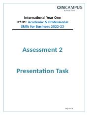 ASSESSMENT 2 Presentation Task 2022-23.docx