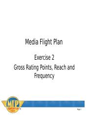 J421 Media Flight Plan Exercise 2.ppt