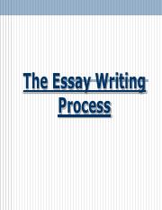 Process Essay Outline