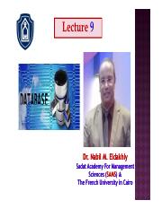 DB-Lecture 9.pdf