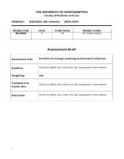 Assessment Brief - Portfolio(1).docx