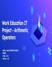 Arithmetic Operators - IT project .pdf