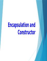 Encapsulation and Constructor.pptx