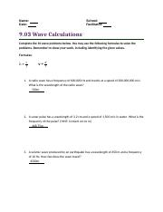 9.03 Wave Calculations.odt
