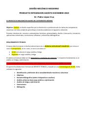 Producto integrador DISEÑO MECÁNICO MODERNO AGOSTO 2022.pdf
