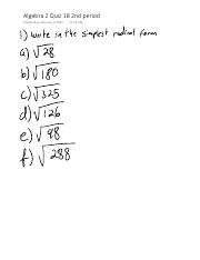 Algebra 2 Quiz 18 2nd period.pdf