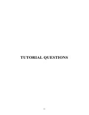 Tutorial Questions copy