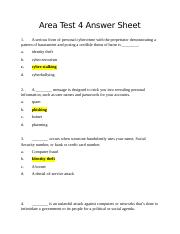 Area Test 4 Answer Sheet.docx
