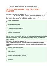 Project Management Unit 3 Project Management Concepts Quiz.docx