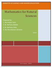 Maths for Natural Sciecne.pdf