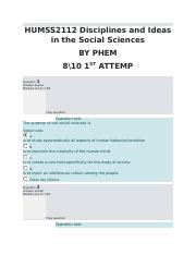 HUMSS2112 Disciplines and Ideas in the Social Sciences.docx