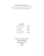 [PDF] Analisis Strategi Traveloka Sppm.docx