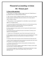 financial accounting revision - Dr.Eman.. part.pdf