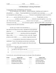 cell membrane coloring worksheet.docx