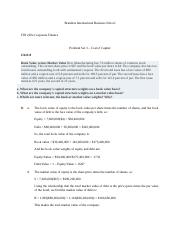 Problem Set 3 Cost of Capital_Solution.docx