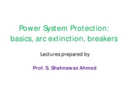 01 - Power System Protection-basics and breakers v2 (Revised)