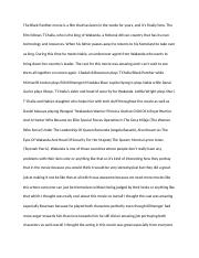 Panther Movies Essay.docx