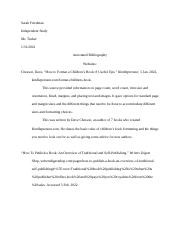 Annotated Bibliography Independent Study.docx
