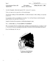 Midterm Exam 1 Solutions Fall 2004