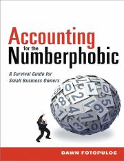 Dawn Fotopulos - Accounting for the Numberphobic_ A Survival Guide for Small Business Owners-AMACOM 