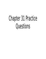 7th Ed Chapter 25 Practice questions.pptx