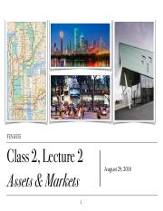 FIN4335 - C2L2 - Assets and Markets - F18 (Slides).pdf