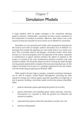Simulation Models