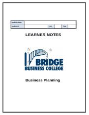 LN BSBSMB404 Business Planning.docx