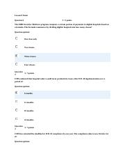 financial test # 8 answers.docx - Answers are highlighted in 