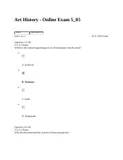 Online Exam 5_05