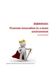 BSBINN301 Learner Workbook V1.1.docx