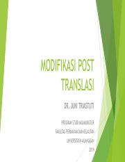 7. Modifikasi Post Translasi.pdf