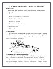 GUIDELINE FOR POND DESIGN AND CONSTRUCTION OF FISH POND.docx