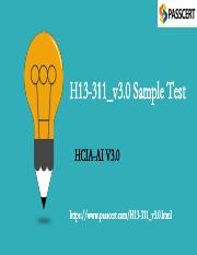 2021 HCIA-AI V3.0 H13-311_v3.0 Training Materials.pdf