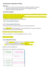 10.1 Introduction to Hypothesis Testing;Notes.docx