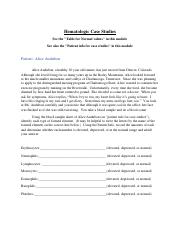 BIOL 2020 - Hematologic Case Studies - Student Handout.pdf