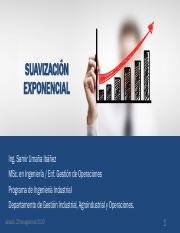 Suavización Exponencial Simple -  Análisis de Regresión Lineal Simple.pdf