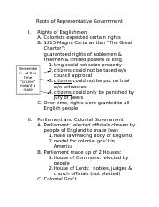 Roots of Representative Government notes.doc