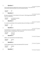 EDUC 701 ~ Social Cognitive Quiz.docx