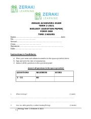zeraki assignments download form 1