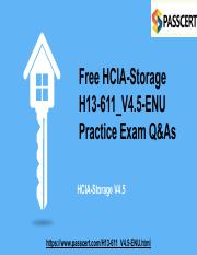 H13-611_V4.5-ENU HCIA-Storage V4.5 Real Dumps.pdf