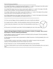 Chapter 4 Probability Sample Space Practice.doc
