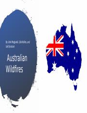 Australian Wildfires.pptx