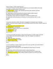 COMMUNITY HEALTH CHAPTERS 1-7 QUIZLETS.docx